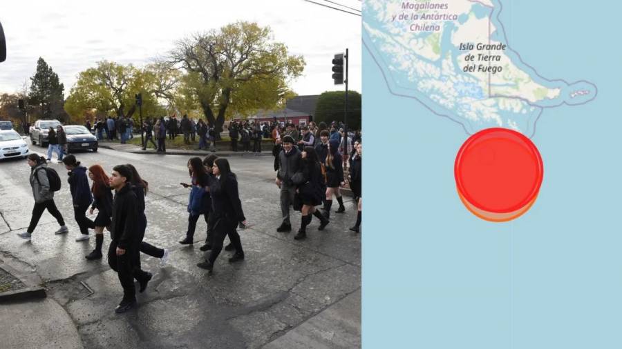 Alerta en una zona de Chile por una amenaza de tsunami que podría llegar a Tierra del Fuego