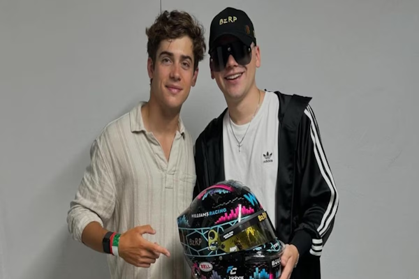 Colapinto a la F1: la frase de Bizarrap sobre la posible vuelta