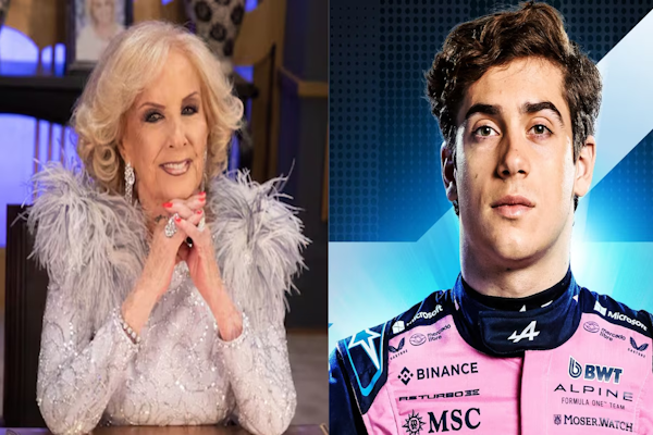Colapinto reaccionó al apoyo de Mirtha Legrand en las redes