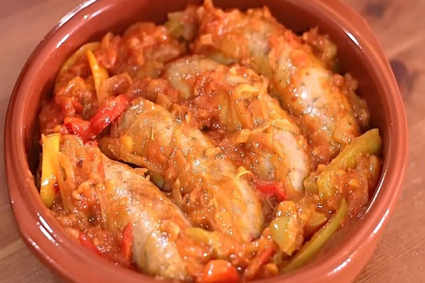 Receta de chorizos a la pomarola