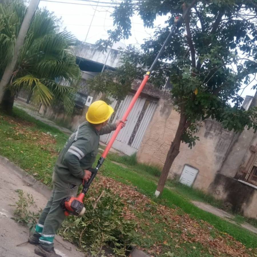 El Municipio comenzó con los trabajos en distintos barrios 