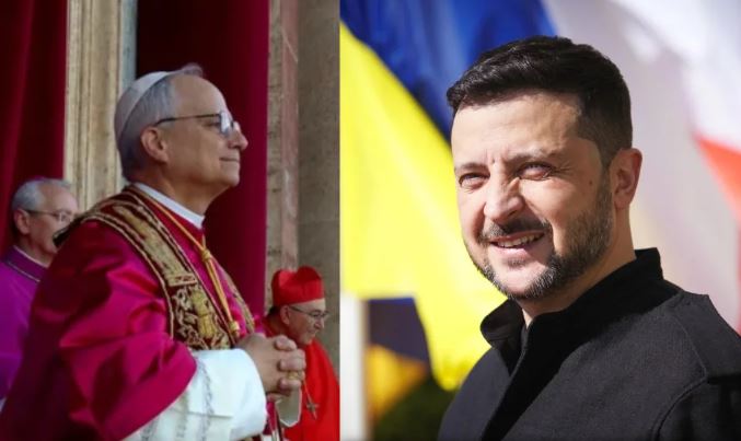 Zelenski conversó con el papa León XIV y lo invitó a Ucrania
