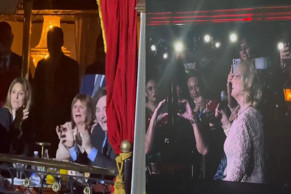 Mirtha Legrand gritó el lema libertario ante Javier Milei