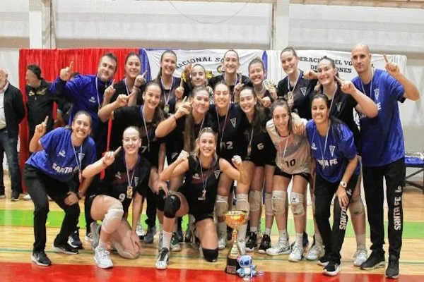 Nacional Sub 18 de vóley: Santa Fe se consagró campeón 