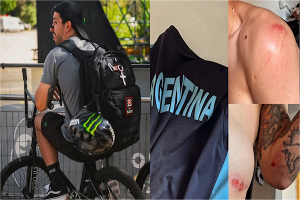 Copa del Mundo de BMX Freestyle: la dura caída del Maligno