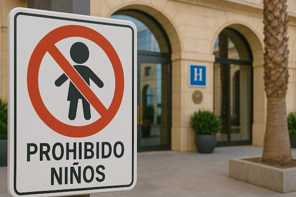Crece en España la moda de espacios sin niños