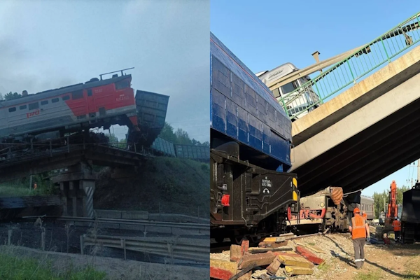 Rusia acusa a Ucrania por voladura de puentes en Briansk y Kursk
