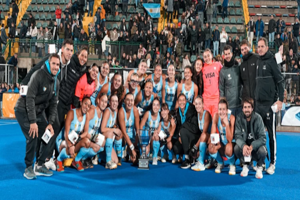 4 Naciones de hockey juvenil femenino: Argentina campeón en Rosario
