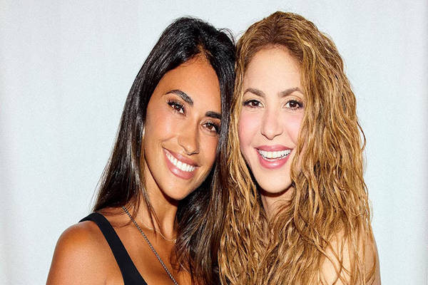 Antonela Roccuzzo disfrutó del show de Shakira en Miami