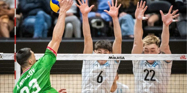 Argentina dejó su invicto en la VNL 2025 en manos de Bulgaria