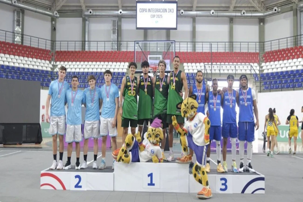 Copa Integración 3x3: Plata y bronce para Argentina