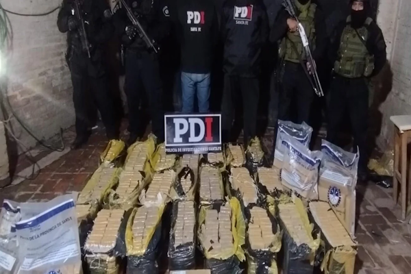 Santa Fe: secuestraron más de media tonelada de marihuana 