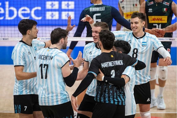 VNL: Argentina tiene la lista para viajar a Serbia