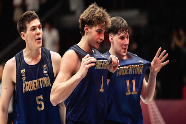Mundial U19 de básquet: argentina le ganó al subcampeón de Europa