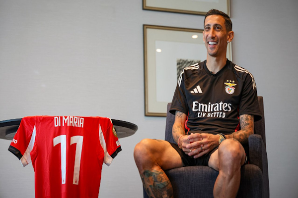 Di María se despidió de Benfica para regresar a Rosario Central