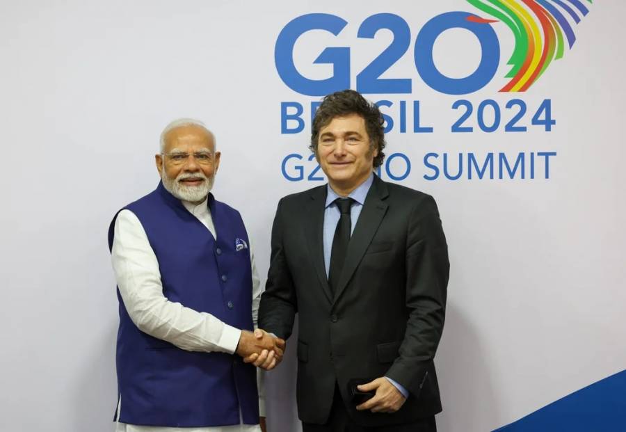 Javier Milei mantendrá una nueva reunión bilateral con el primer ministro de la India, Narendra Modi