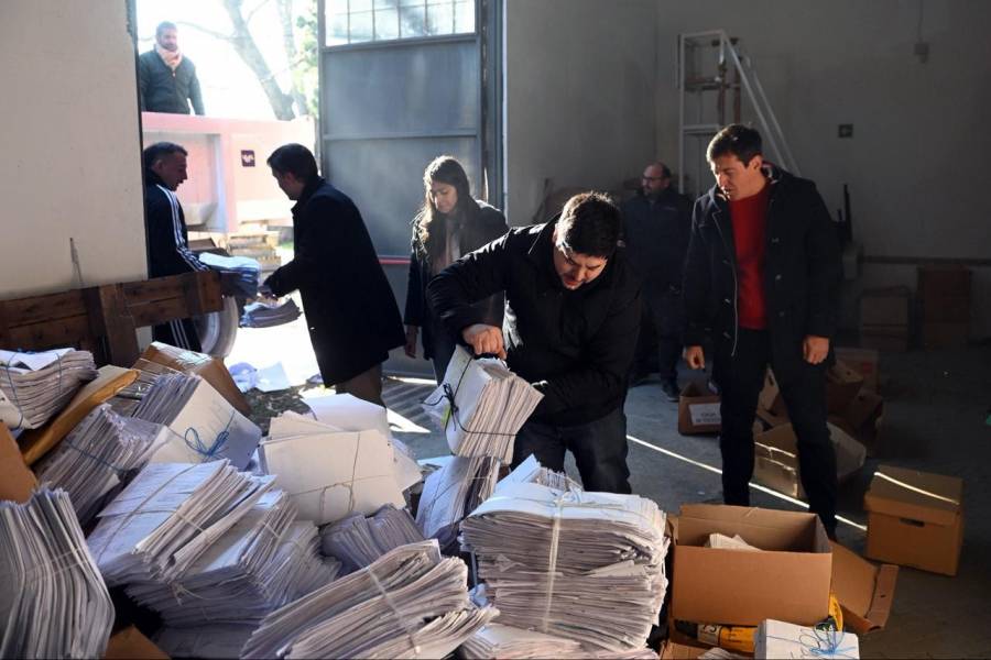 La Municipalidad descartó 20 toneladas de papel de la administración local