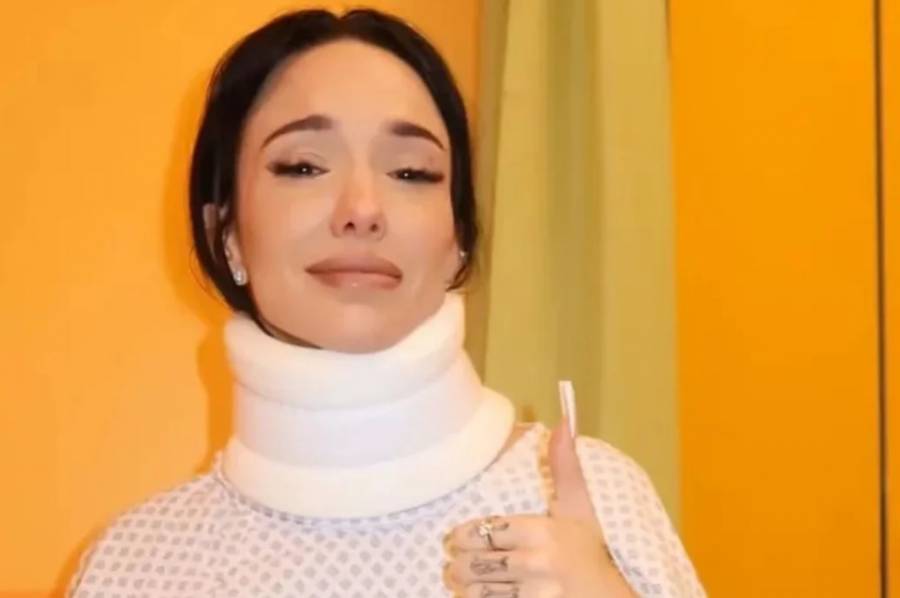 El accidente de La Joaqui en pleno show