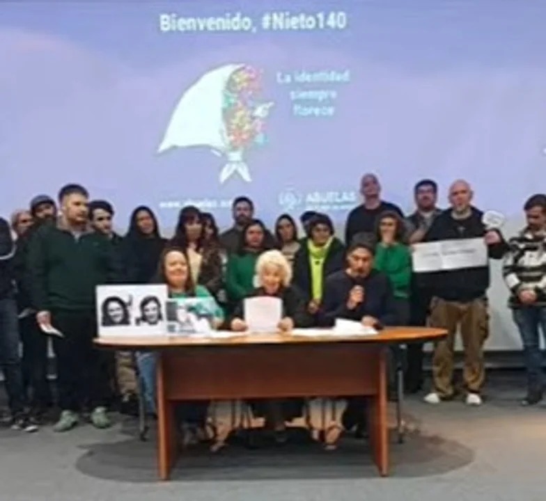 Abuelas anunció la restitución del nieto 140: “Es un bálsamo para seguir, a pesar de las circunstancias”