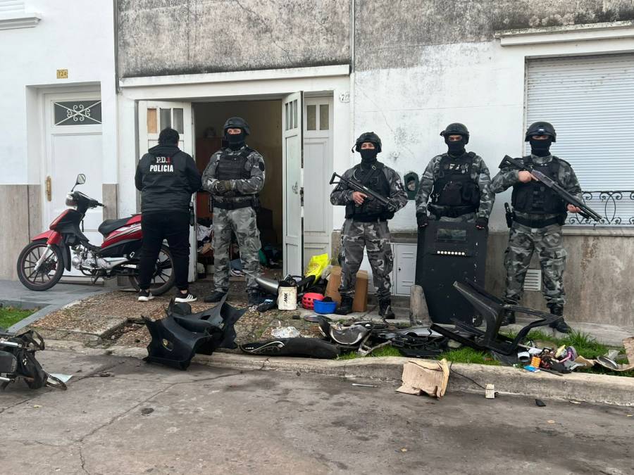 Tres detenidos por robos de motos