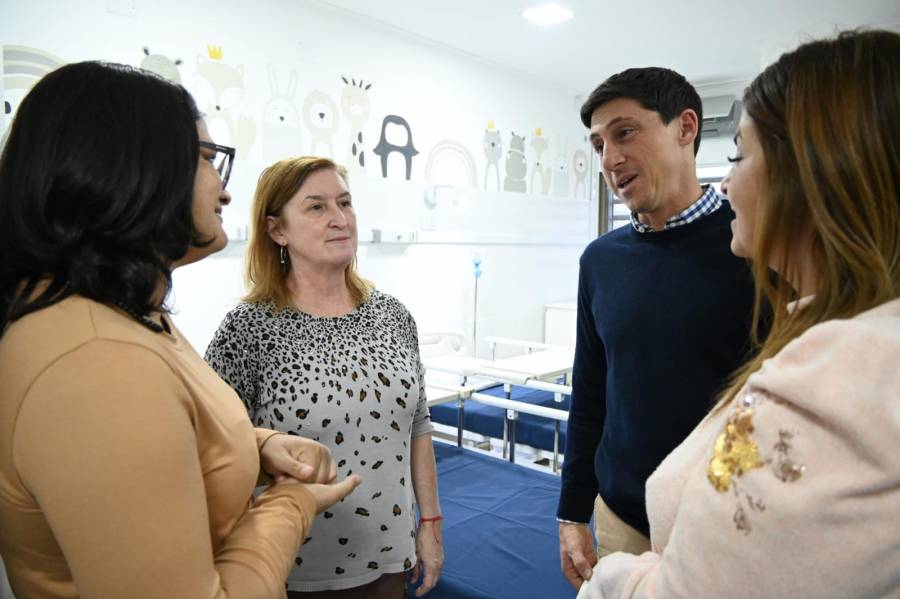 La sala de internación del Samco de Santo Tomé reabrió con habitaciones renovadas