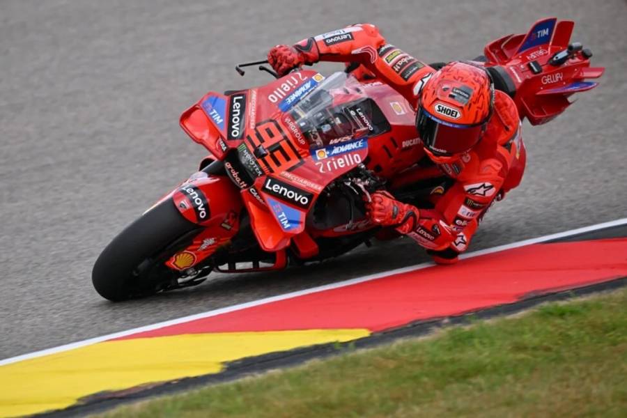 MotoGP: impresionante remontada de Márquez para quedarse con el triunfo en la carrera sprint en Alemania