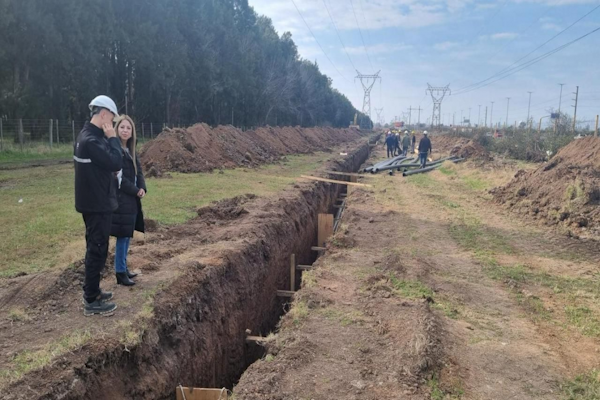 Provincia avanza con una obra eléctrica histórica 