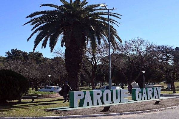 El parque Garay ya luce “A Todo Color” 