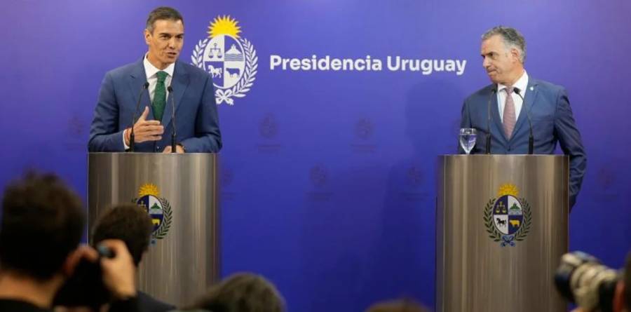 Pedro Sánchez abogó por la concreción de un acuerdo entre la UE y el Mercosur