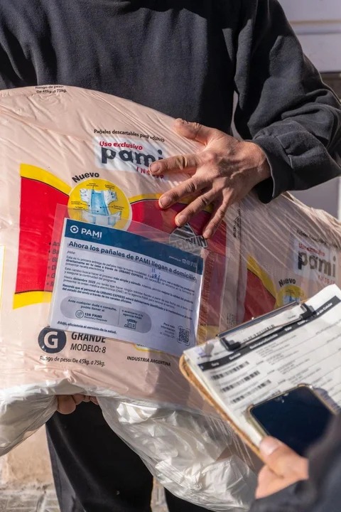 PAMI ya entregó más de 25 millones de pañales directamente en los domicilios de los afiliados