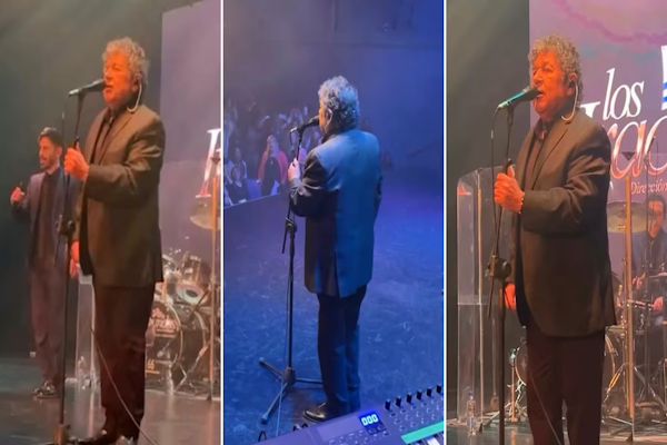 Cacho Deicas volvió a cantar en forma oficial tras su ACV