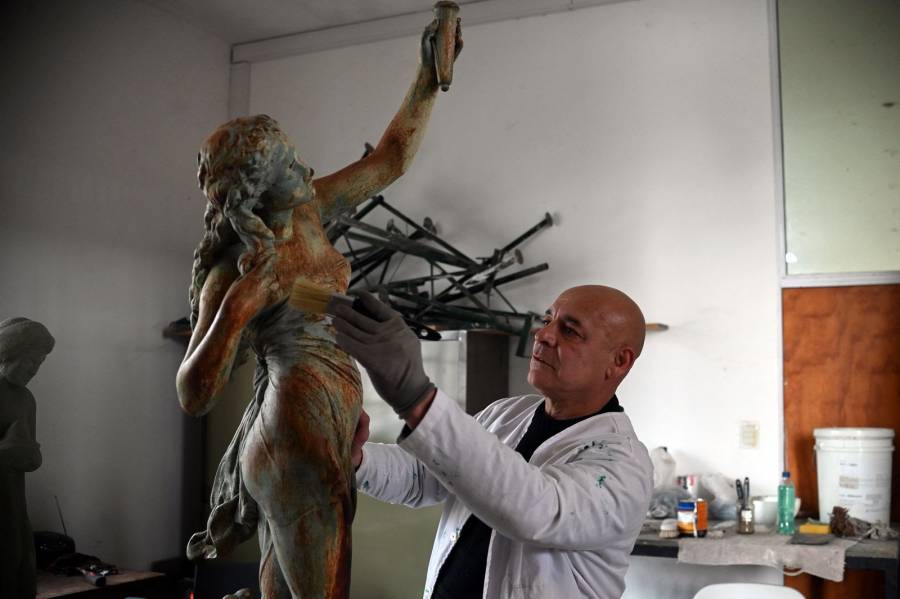 El municipio cuenta con un Taller de Conservación y Restauración de Esculturas