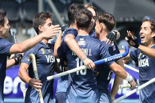 Hockey: nuevo triunfo del seleccionado argentino en Montevideo