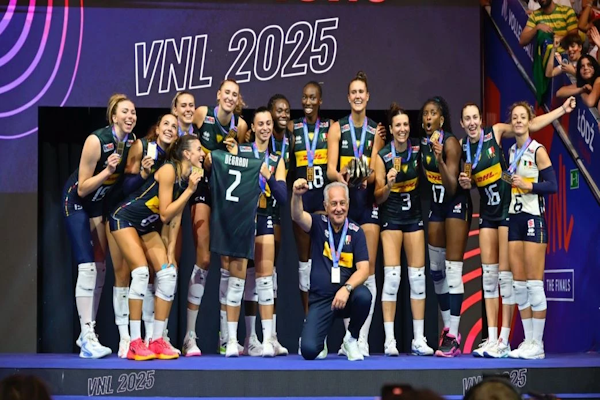 VNL 2025: Velasco llevó a Italia al bicampeonato