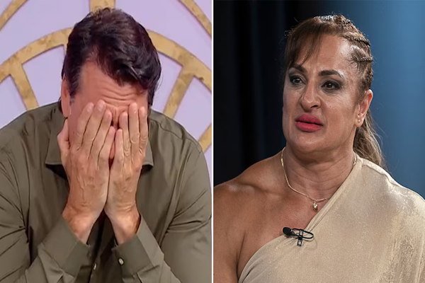 Hernán Drago lloró al enterarse en vivo de la muerte de la Locomotora Oliveras