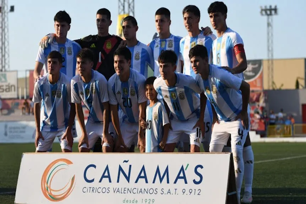 Selección Argentina Sub 20 vs. Valencia, por el Torneo L ´Alcudia