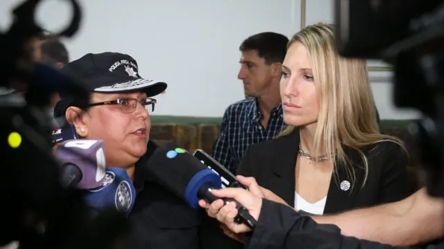 Oficial atrincherado: según la policía no había antecendentes de violencia de género