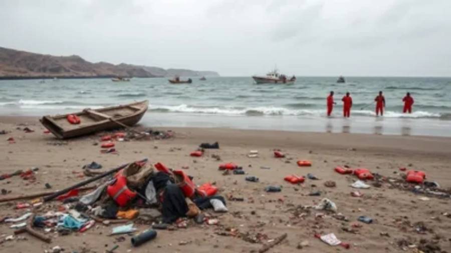 Al menos 20 migrantes mueren y decenas desaparecen en naufragio frente a las costas de Yemen