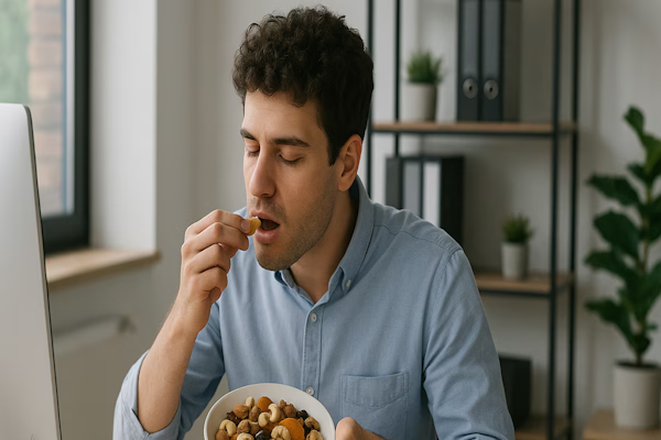 Los alimentos recomendados para consumir en el trabajo