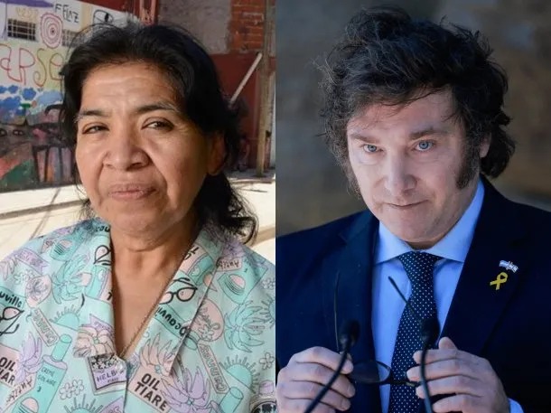 Margarita Barrientos desmintió a Javier Milei: 