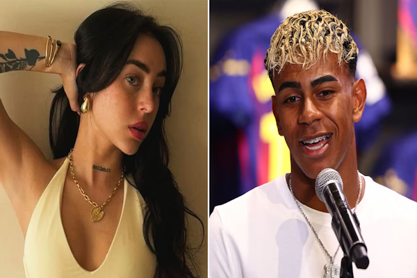 Nicki Nicole fue vista a los besos con Lamine Yamal