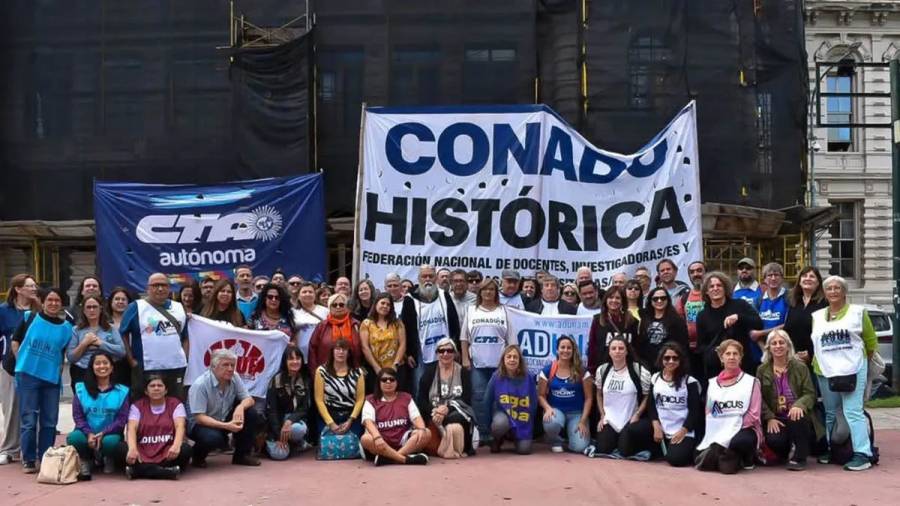 Conadu Histórica inicia un plan de lucha de una semana por salarios y condiciones laborales