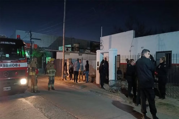 Explotó un compresor en una herrería de Santa Fe