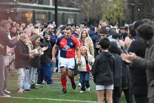 Agustín Creevy se despidió del rugby profesional en San Luis
