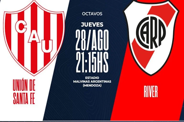 River vs. Unión, por la Copa Argentina