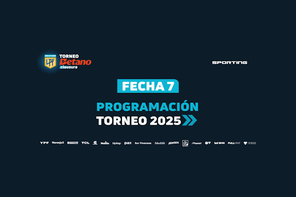 LPF: calendario para la 7ª jornada