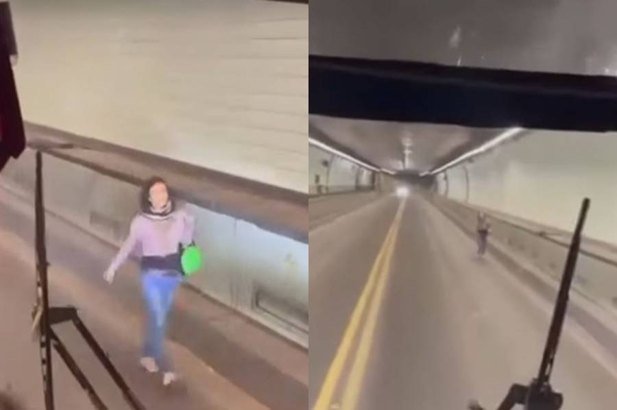 Una persona cruzó el Túnel Subfluvial a pie y el Ente emitió un comunicado