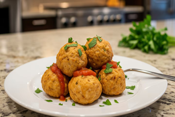 Albóndigas de pollo fáciles y jugosas