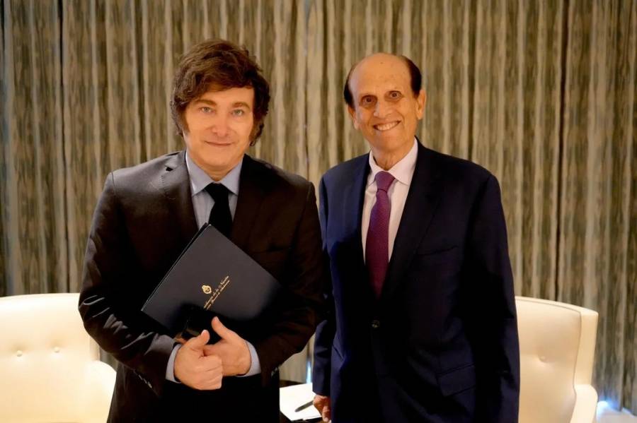 Milei se reunió con el influyente financista Michael Milken y un grupo de grandes inversores en Los Ángeles