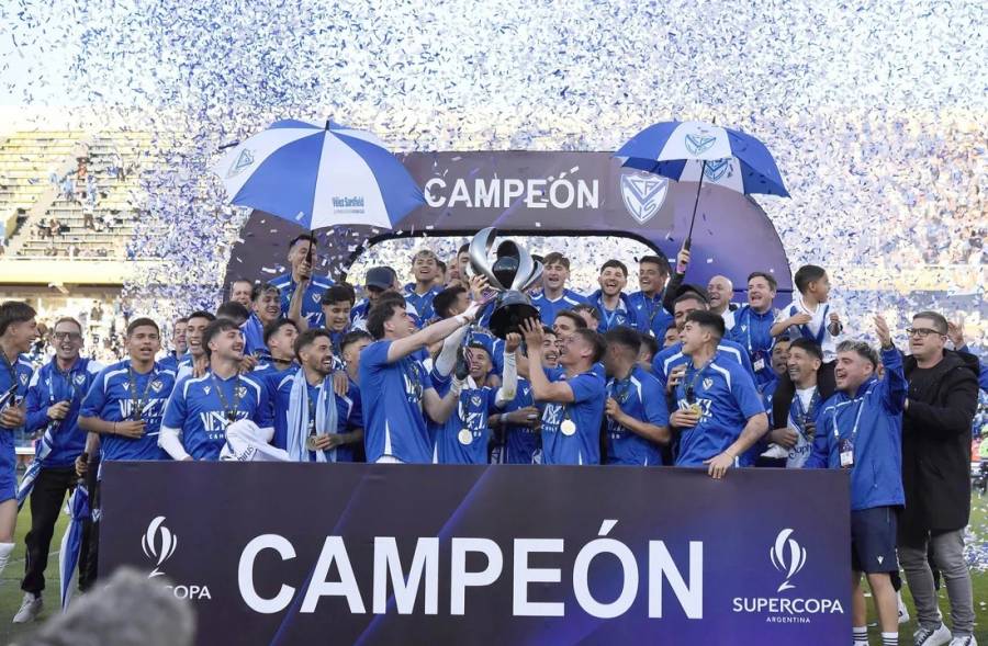 Vélez derrotó a Central Córdoba y es el campeón de la Supercopa Argentina